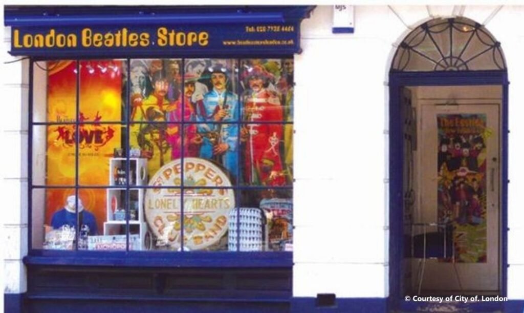 London Beatles Store - Music Store in London - Travel2Concert