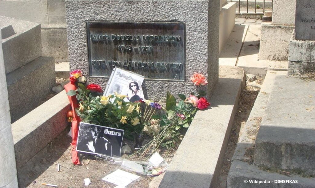 Grave of Jim Morrison - Rock and Roll Landmark in Paris - Travel2concert