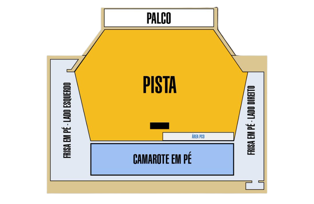 Seat Map Tokio Marine Hall - Live Music Venue in São Paulo - Travel2Concert