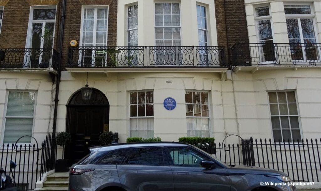 John Lennon’s Apartment - Montagu Square - Rock Landmark in London, England - Travel2Concert
