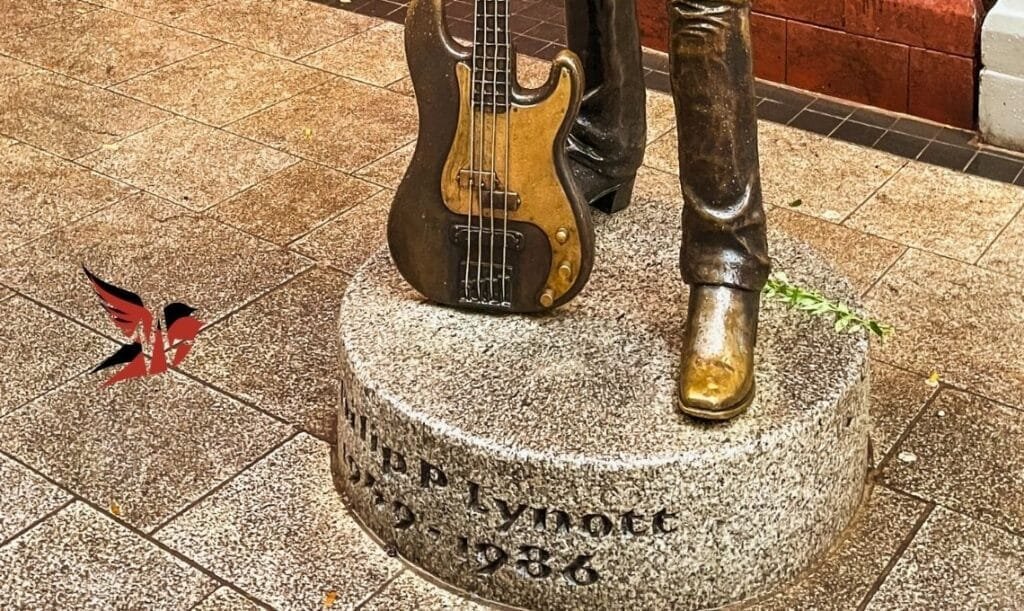 Phil Lynott Statue, from Thin Lizzy - Rock and Roll Landmark in Dublin, Ireland - Travel 2 Concert