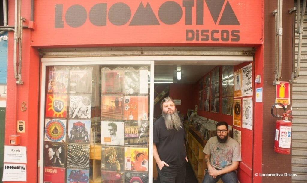 Locomotiva Discos - Record Shop in Sao Paulo - Brazil - Travel 2 Concert