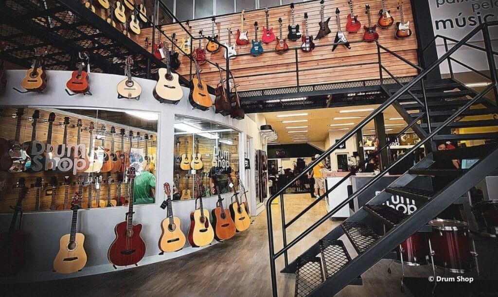 Drum Shop - Music Shop in Curitiba, Brazil - Travel 2 Concert