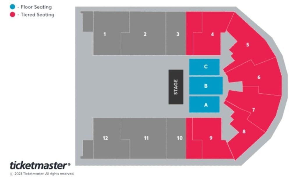 Map Arena Birmingham - Live Music Venues in Birmingham, England - Travel 2 Concert