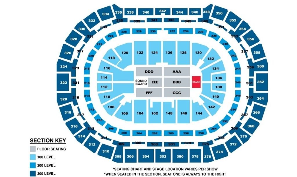 Map Ball Arena - Live Music Venue in Denver, USA - Travel 2 Concert