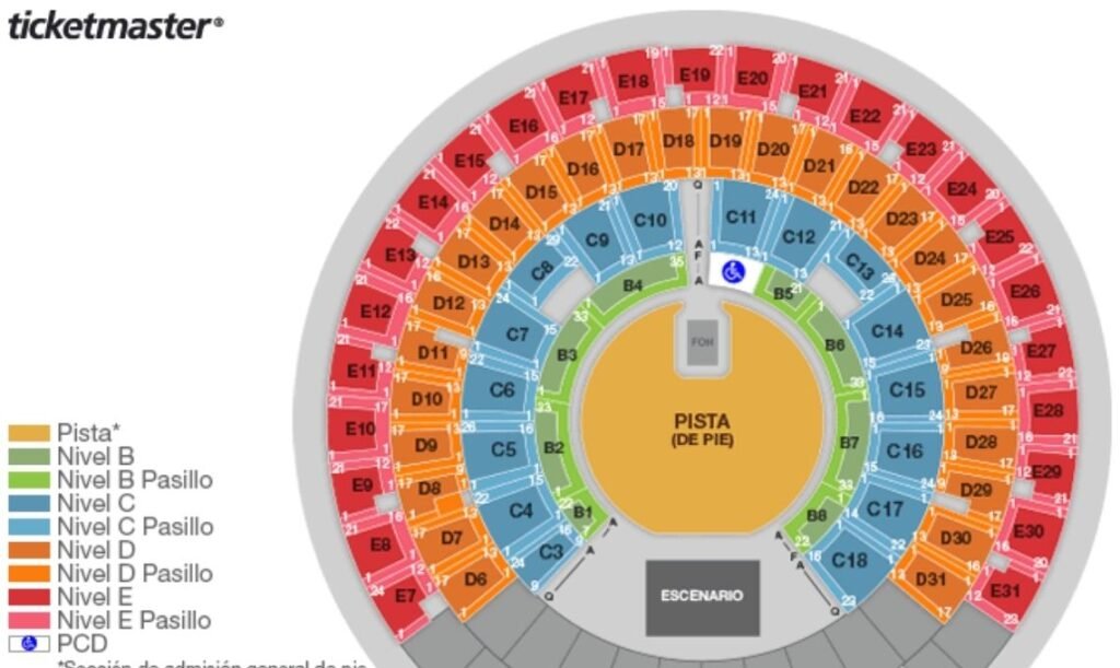 Map Palacio de los Deportes - Live music venue in Mexico City - Travel 2 Concert
