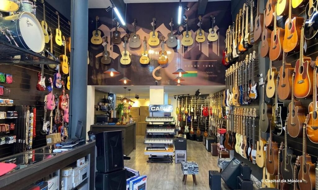 Capital da Música - Musical Instrument Stores in Curitiba, Brazil - Travel 2 Concert