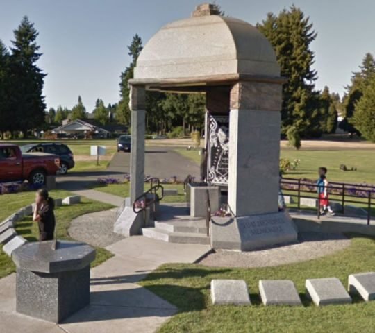 Jimi Hendrix’s Grave and Memorial (in Renton)