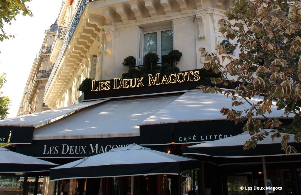 Les Deux Magots - Jim Morrison in Paris, France - Travel 2 Concert