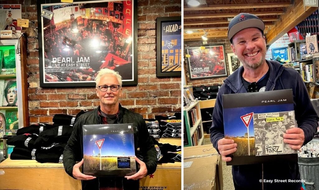 Pearl Jam at Easy Street Records - Record Store in Seattle - Travel2Concert