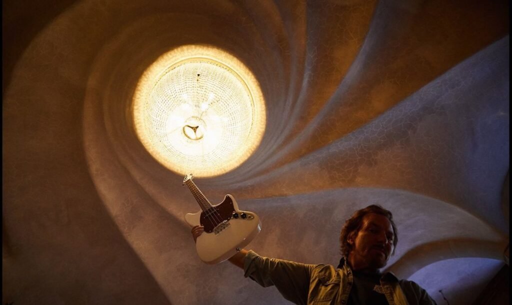 Eddie Vedder album cover at Casa Batlló, Barcelona - Spain - Travel 2 Concert