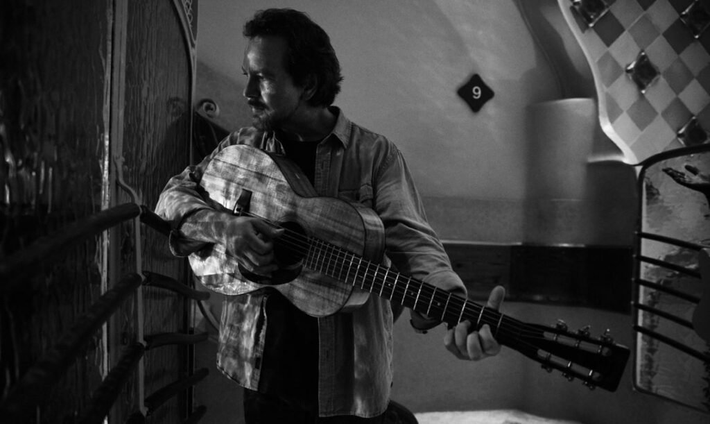 Eddie Vedder album cover at Casa Batlló, Barcelona - Spain - Travel 2 Concert