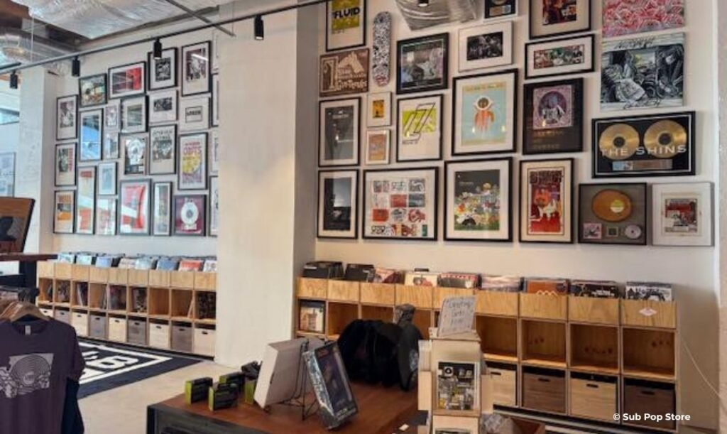 Sub pop store in Seattle, USA - Travel 2 Concert