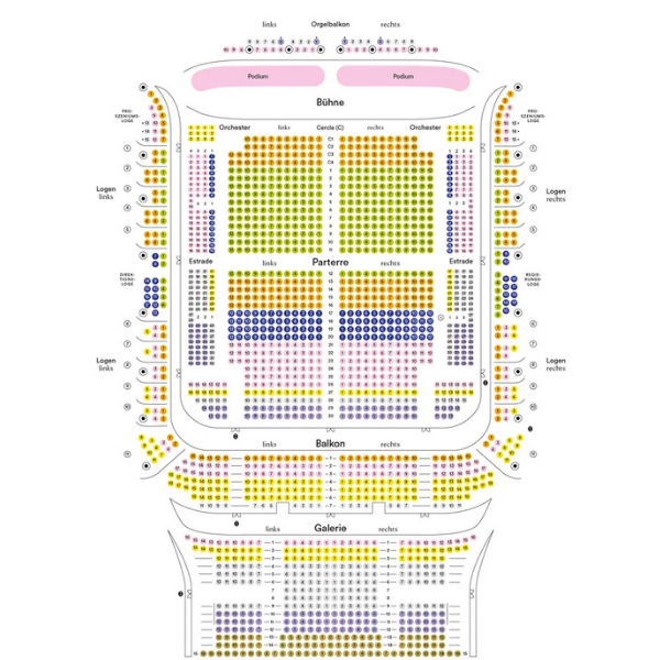 Map Wiener Konzerthaus - Live Music Venues in Vienna, Austria - Travel 2 Concert