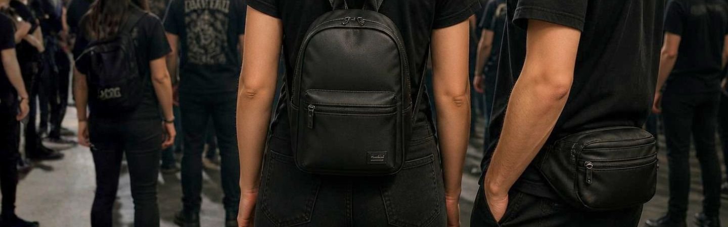 What bags are allowed at concerts? Size rules explained