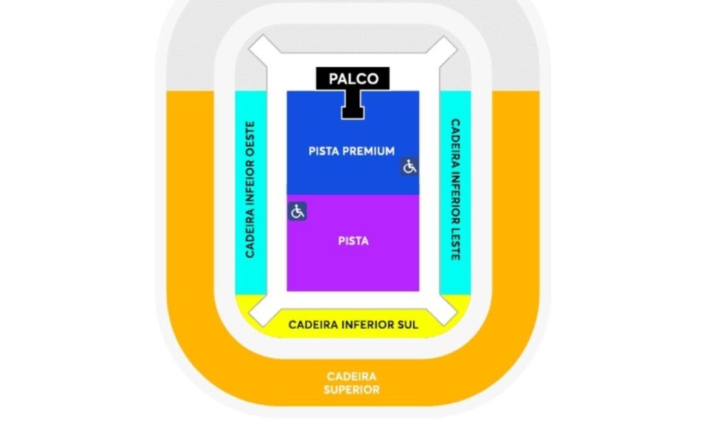 Map Arena MRV - Live Music Venue in Belo Horizonte, Brazil - Travel 2 Concert