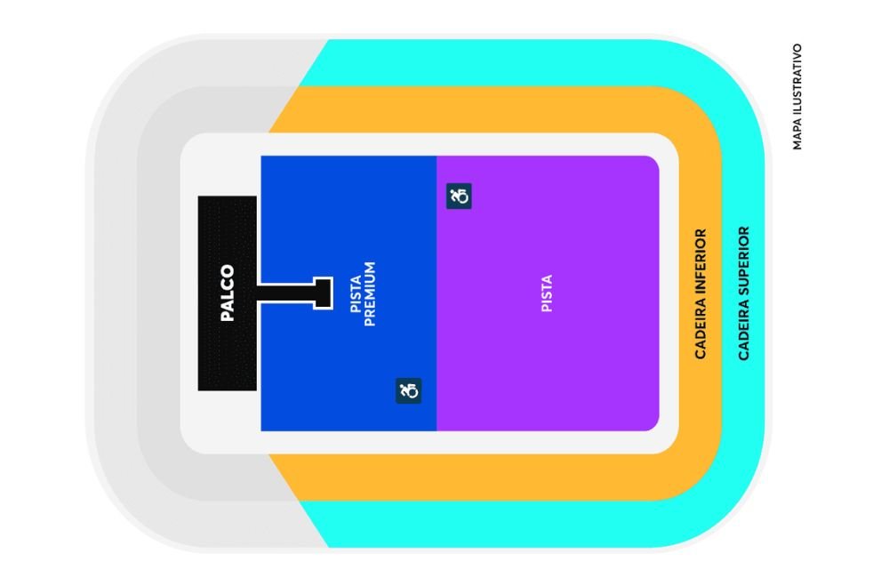 Seat Map Nubank Parque - Live Music Venue in São Paulo - Travel2Concert