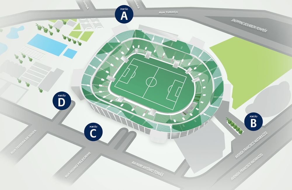 Seat Map Nubank Parque - Live Music Venue in São Paulo - Travel2Concert