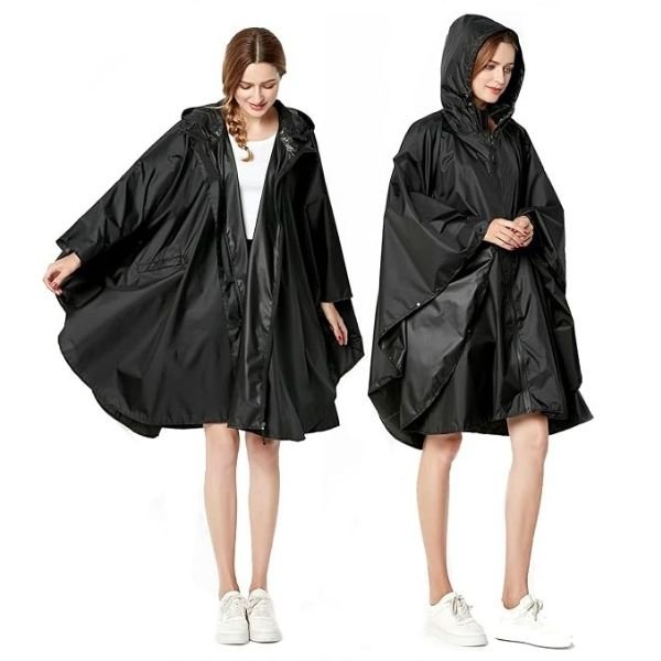 Concert in the Rain: poncho raincoat