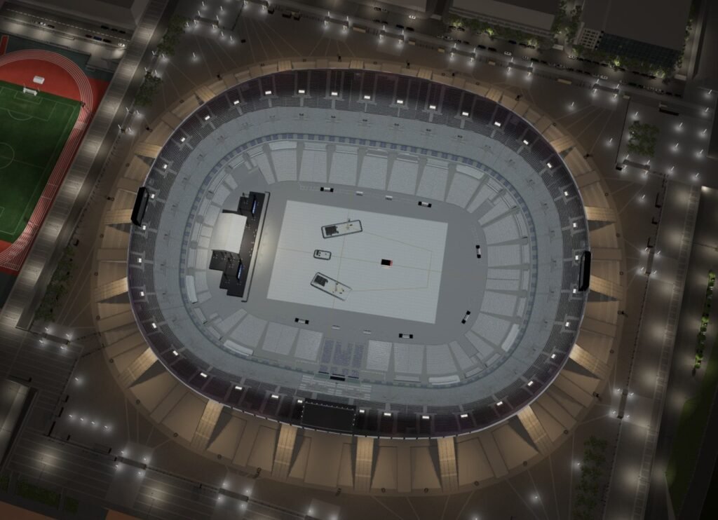 Map Stade de France - Paris U2